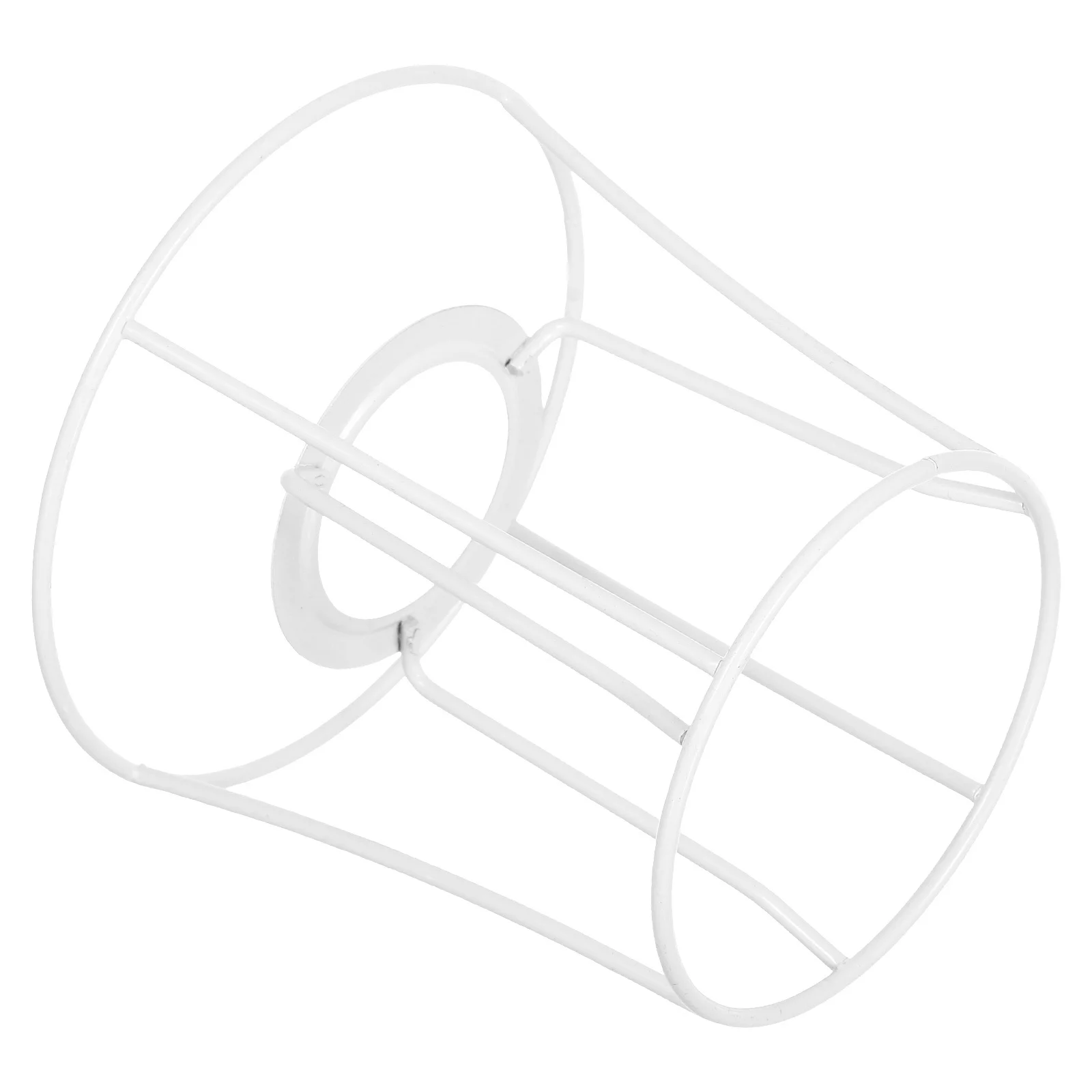 

Diy Lampshade Holder Vintage Iron Wire Shade Frame Support Pendant Light Cover Wire Cage For Ceiling Light Accessories Metal