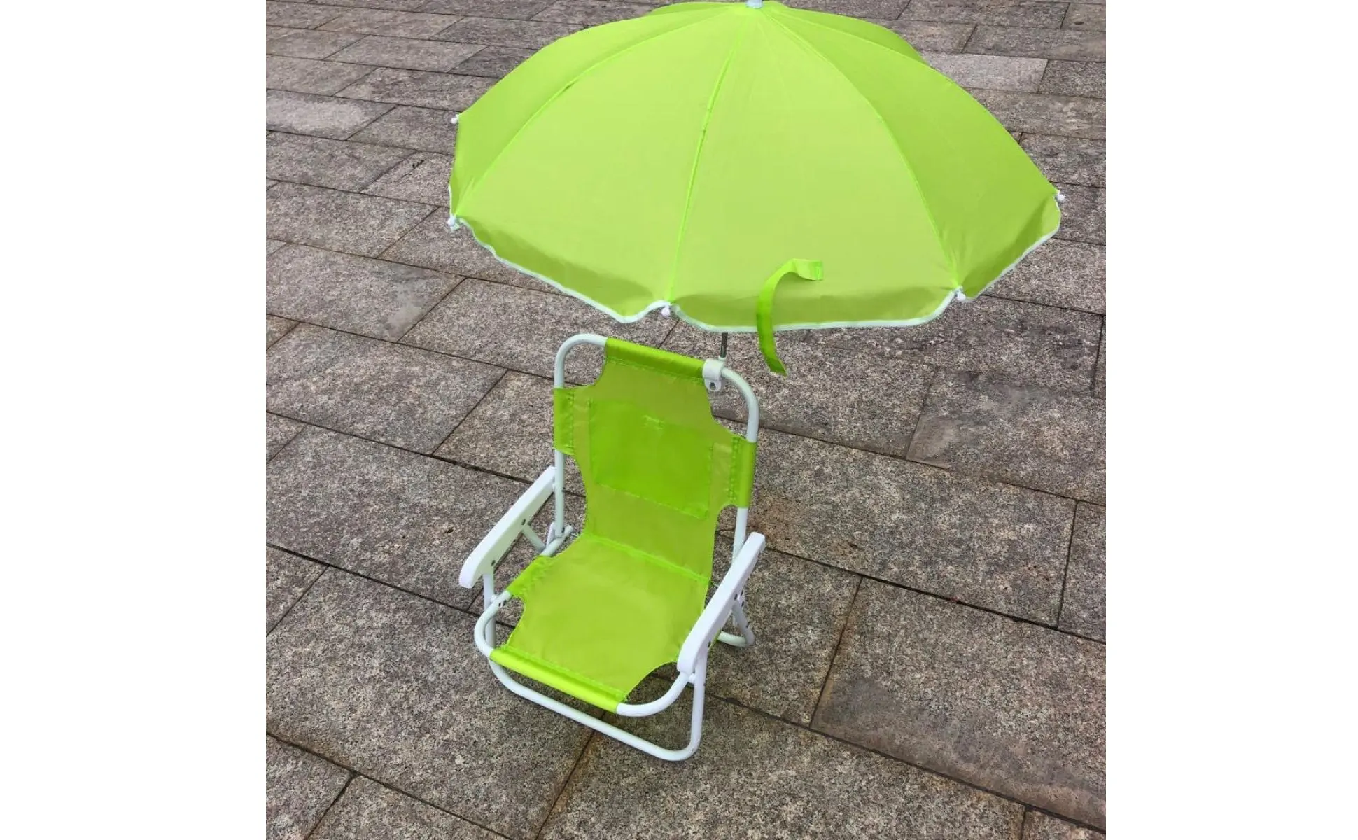 Beach Chair with Umbrella Foldable Kids Beach Chair Sun Protection Lightweight for Party