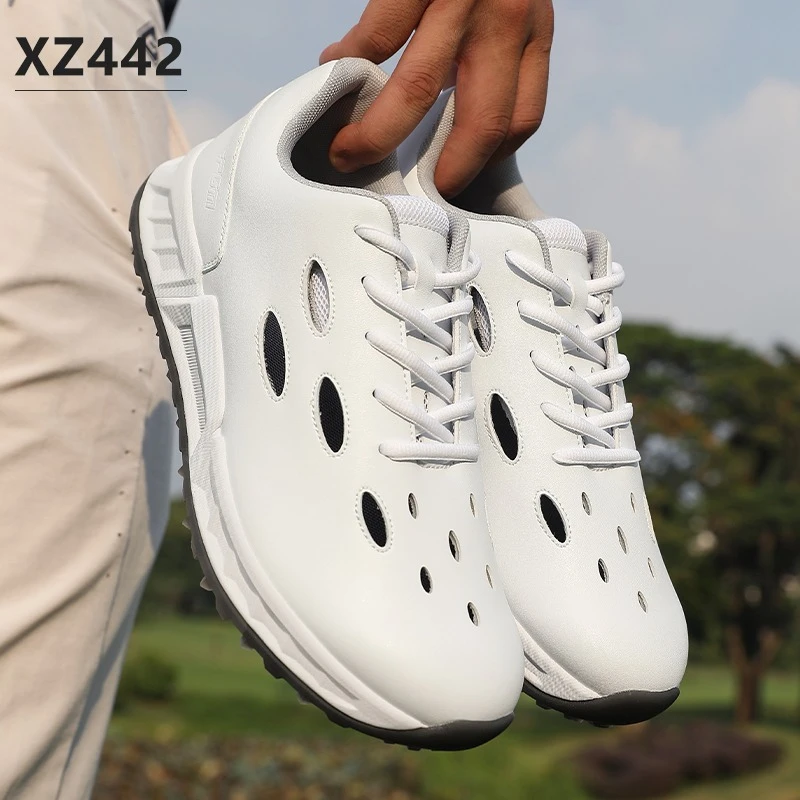 

PGM Men Golf Shoes Summer Breathable Anti Slip Cushioned Rebound Sports Sneakers XZ442