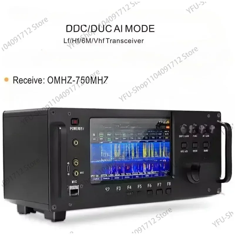 RS-998 Short Wave Radio 100W Full Mode HF Single Sideband SDR Outdoor Radio HAM Transceiver