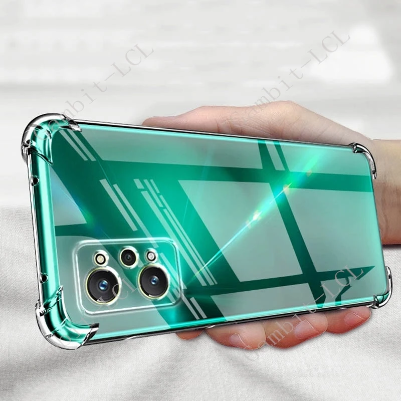 Чехол против падения для Realme GT Neo2 5G 2021 Neo2 6,62 дюйма RMX3370, оригинальная противоударная задняя крышка из мягкого ТПУ на GTNeo2