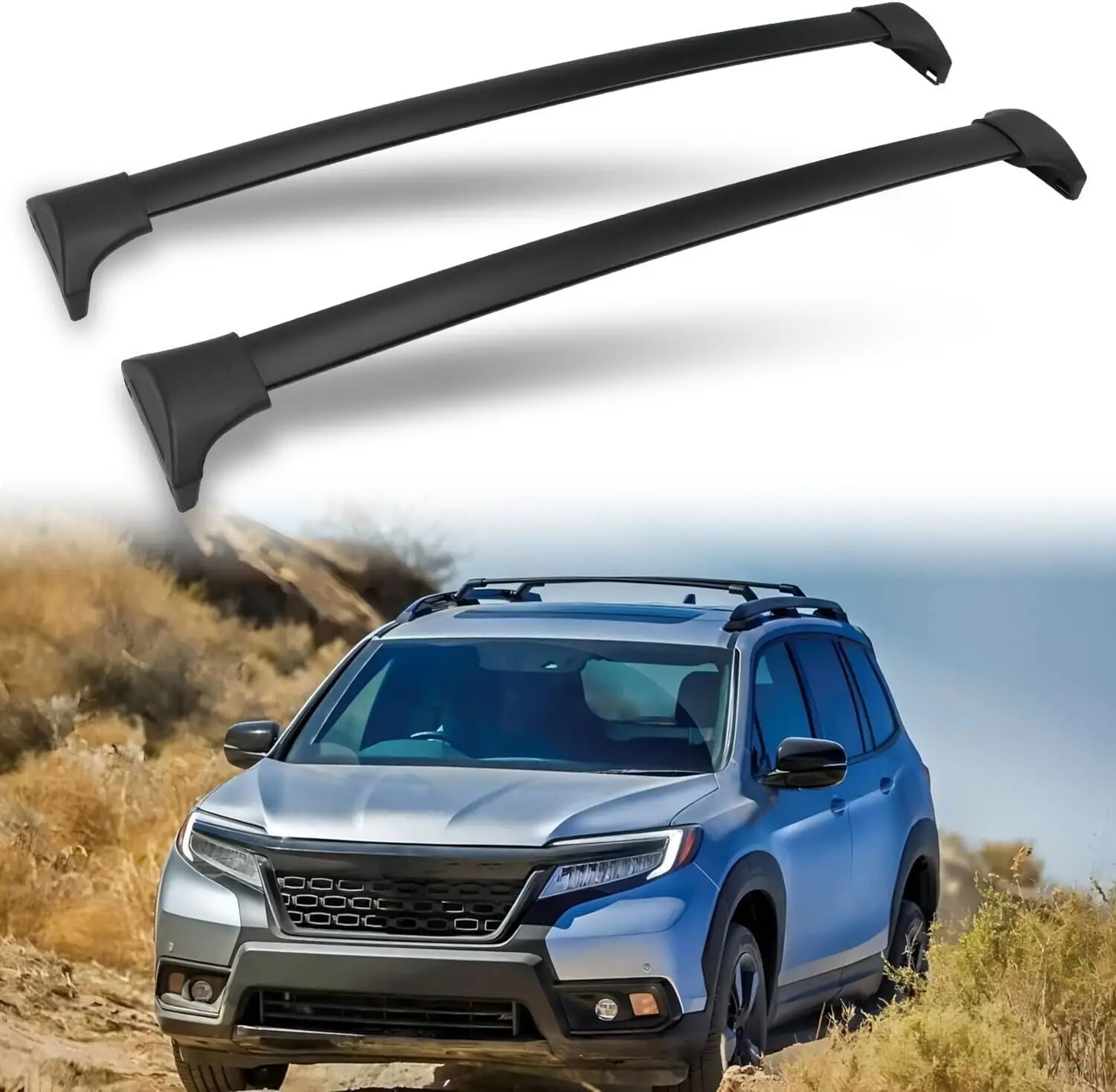 For 2023 2024 Honda Pilot Elite Sport Touring Trailsport Roof Rack Cross Bars