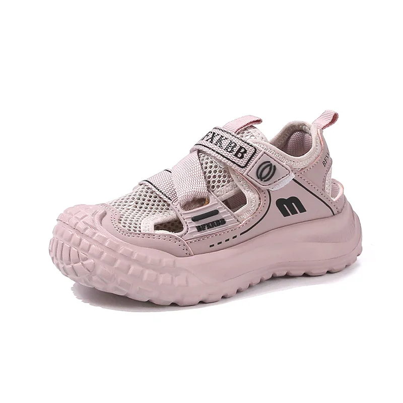 

Новые летние спортивные сандалии 2026 года для девочек и мальчиков: дышащие, сетчатые, нескользящие, легкие повседневные кроссовки