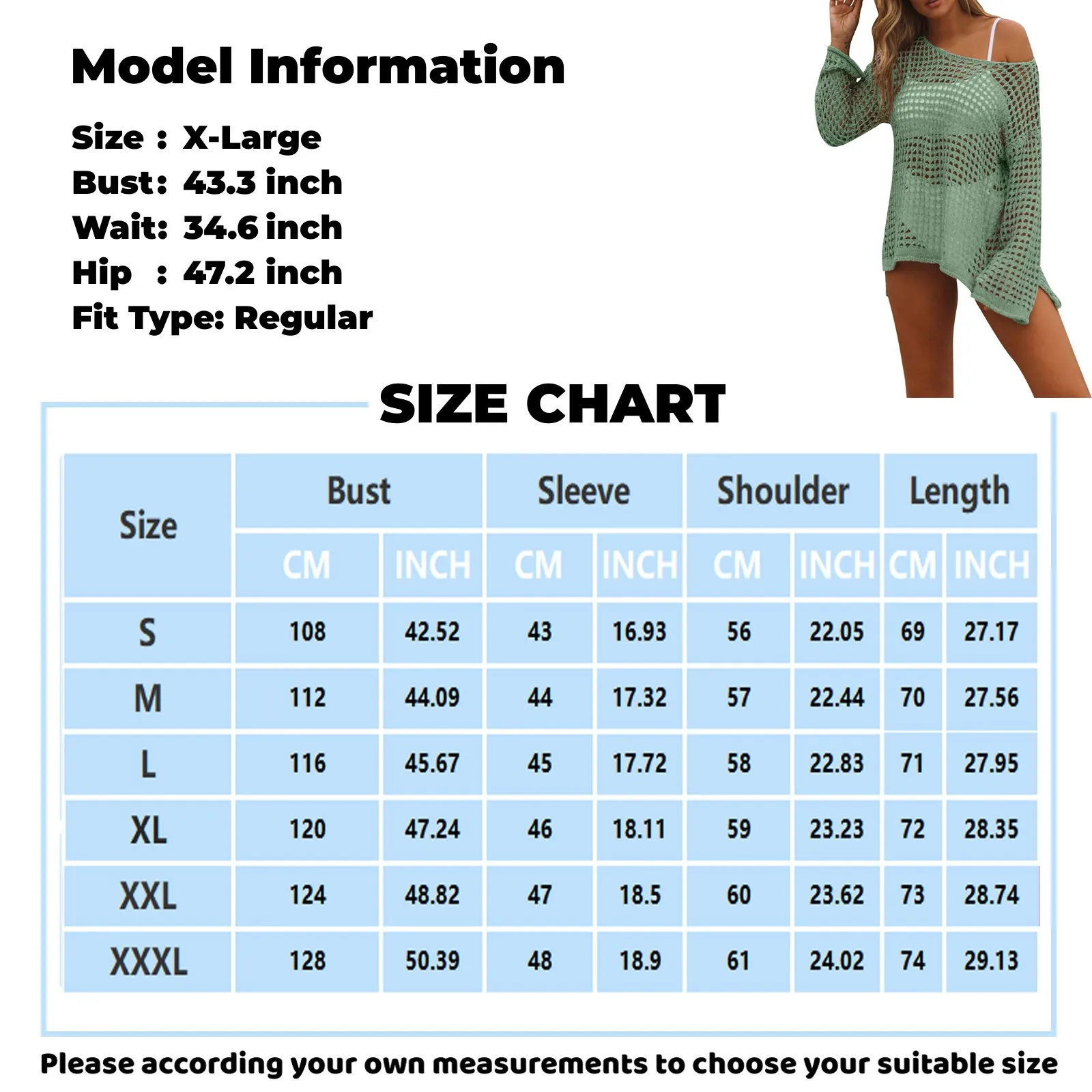 السباحة الكروشيه للنساء التستر ، الرقبة مغرفة ، طويلة الأكمام ، سترة بوهو ، ملابس بحر ، ثوب السباحة ، غطاء للشاطئ
