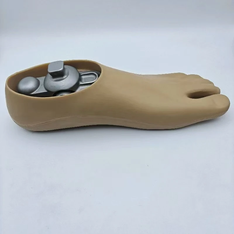 Prosthetic Accessories Prosthetic Foot Plate Double Hole Movable Ankle Polyurethane Residual Limb Leg Toe Pinky Replacement