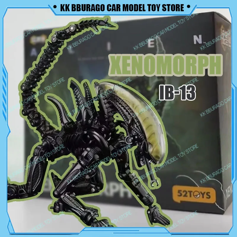 

52 игрушки Beastbom Alien IB-13 Xenomorph Фигурки Коллекция игрушек Фильм Alien Romulus Периферийные фигурки Игрушка-трансформер