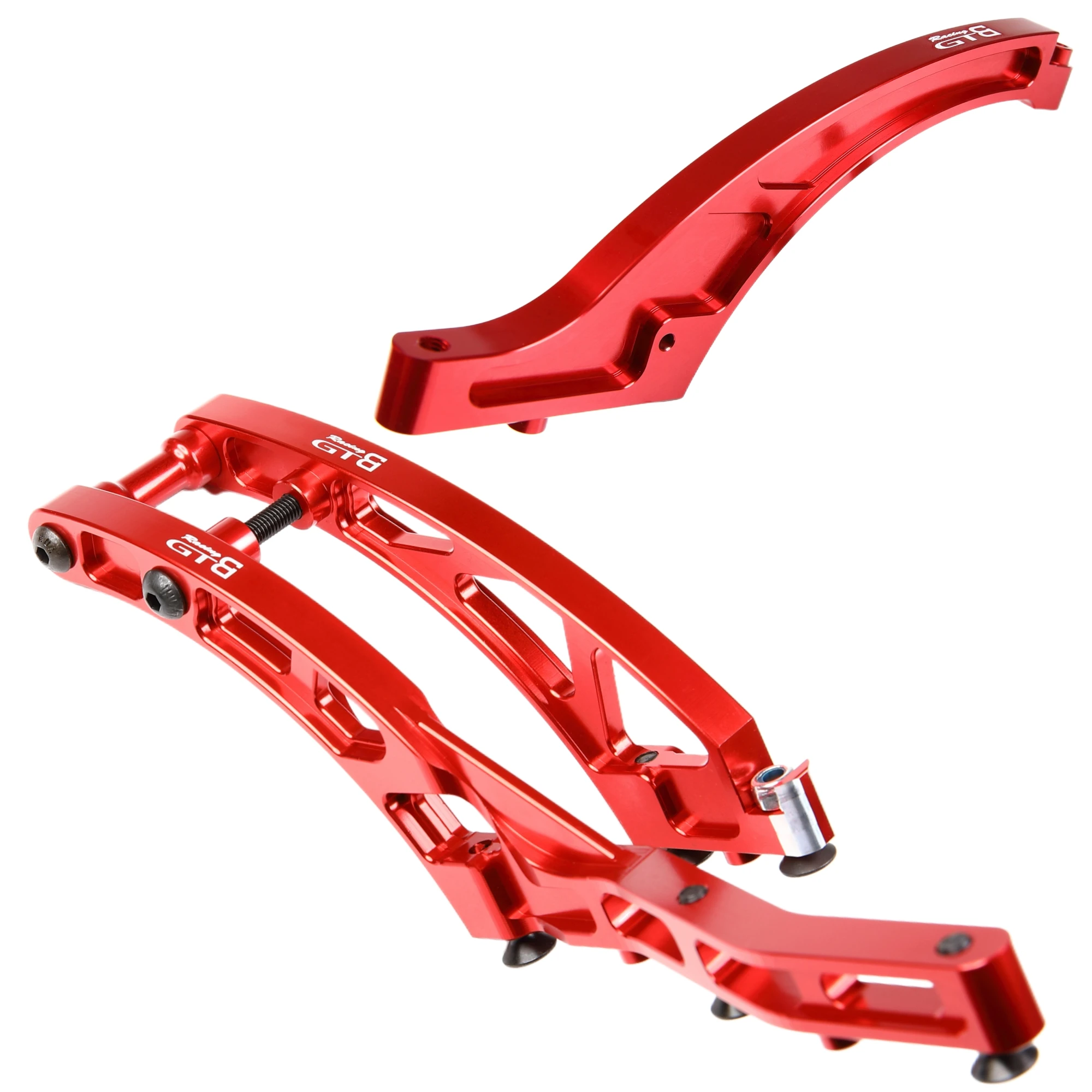 

GTB CNC Aluminum RC 1/5 LOSI DBXL 2.0 Gas Car Front + Rear Chassis Brace Upgrade Part