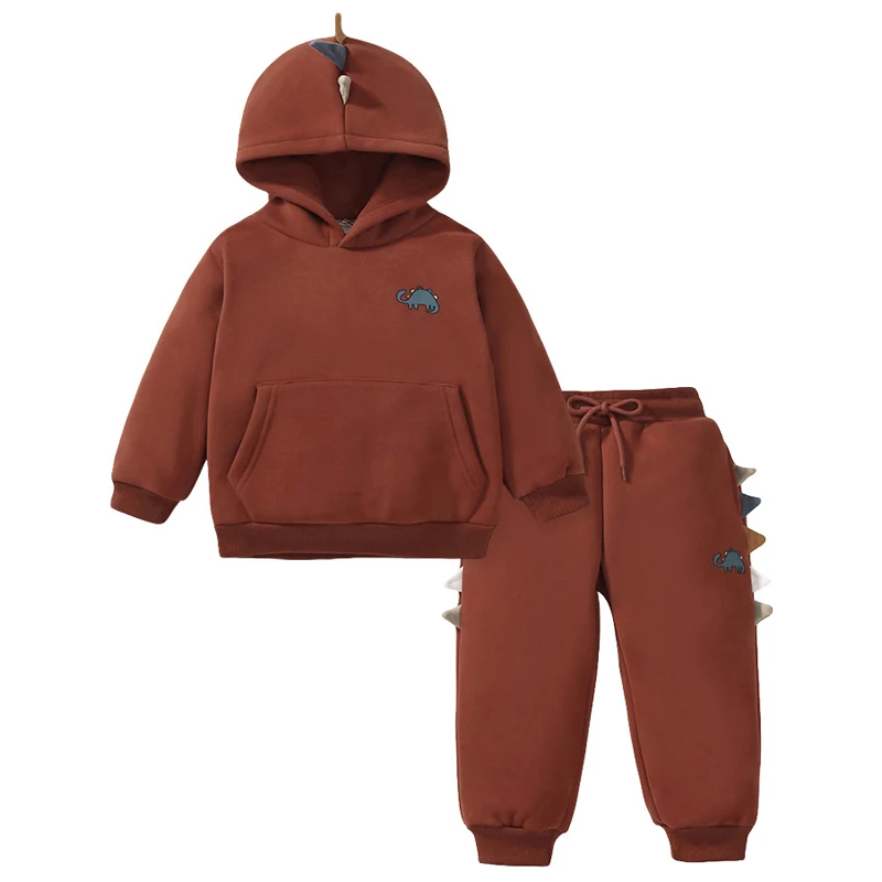 

2pcs Set Clothing Stitch Hoodie Kids Children Casual Long-Sleeves Sweatshirt+ Pants Kids Sets For Boy Clothes