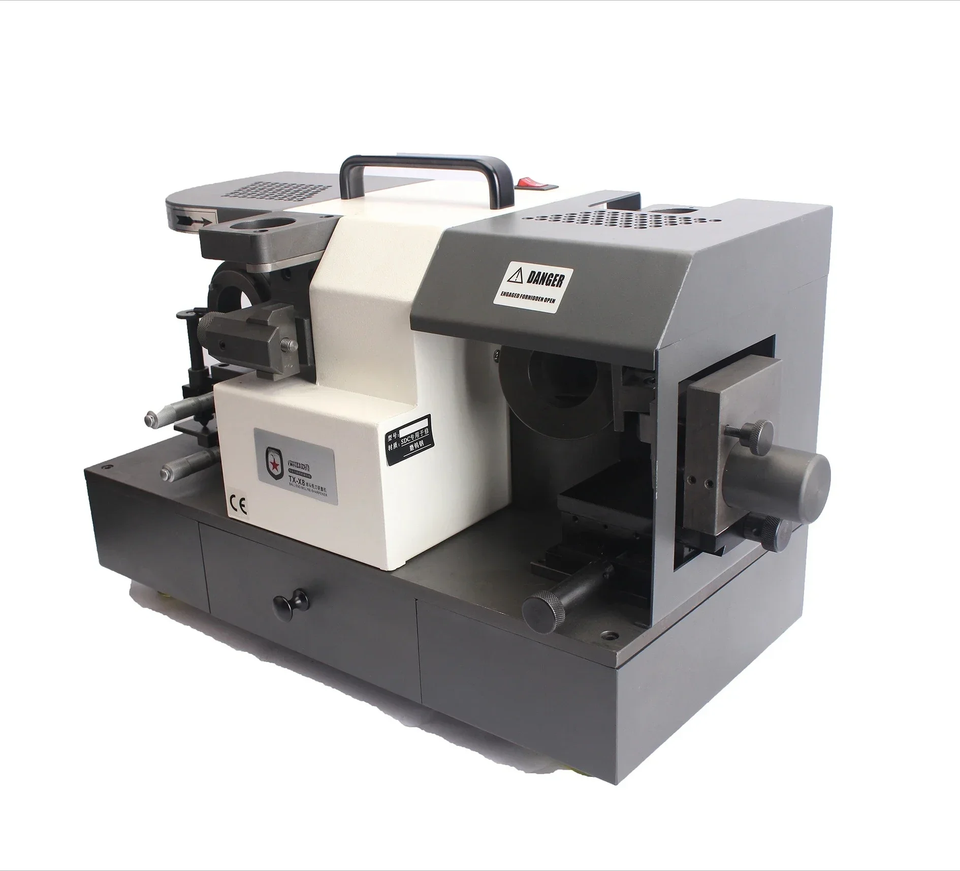 Customizable TX- X8 6- 20mm Ball End Mill Grinder Easy To Operate Small Grinding Machine with CBN Grinding Wheel