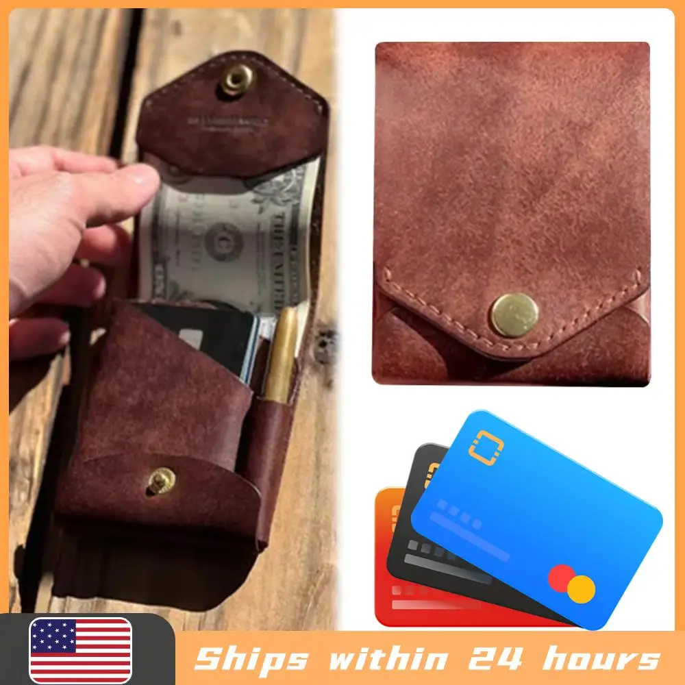 

Кошелек для денег со встроенным отделением для ручки, тонкий минималистичный кошелек с карманом для денег, тонкий держатель для карт, для подарка на выпускной и повседневного использования