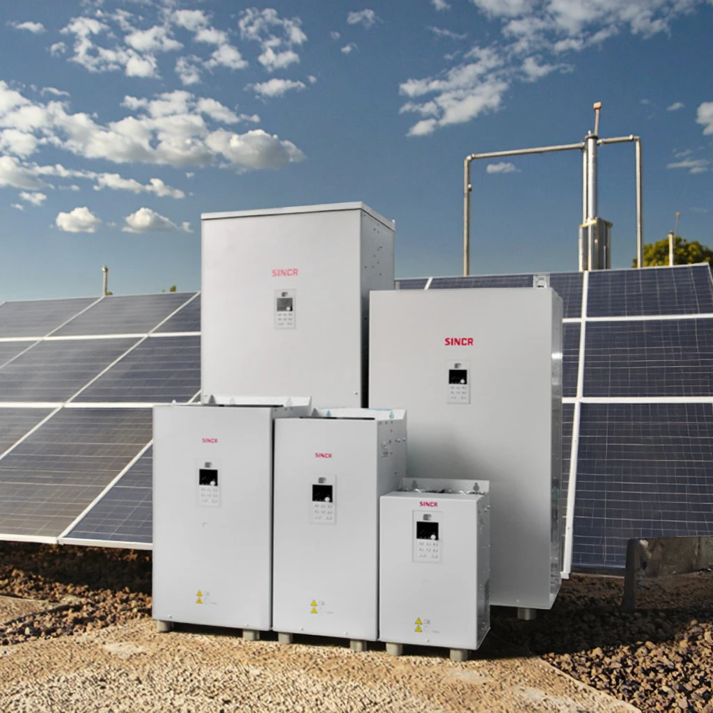 Three Phase MPPT Solar Pump Frequency Converter High Performance Submersible Surface Pump Drive Device