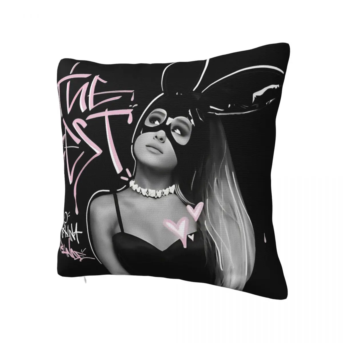 Vintage Pop Music R&B Pillowcase Double-sided Printing Cushion Cover Decorations Arianas Grandes Pillow Case Cover Car Square