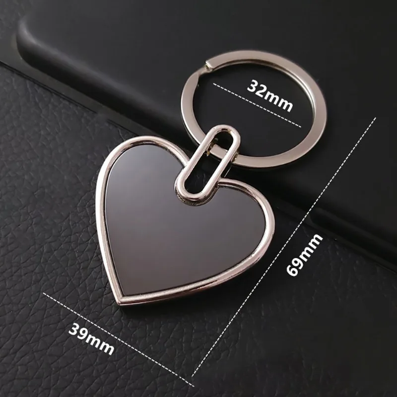 Custom Logo Both Sides Anti-Lost Keychain, Personalized Charm