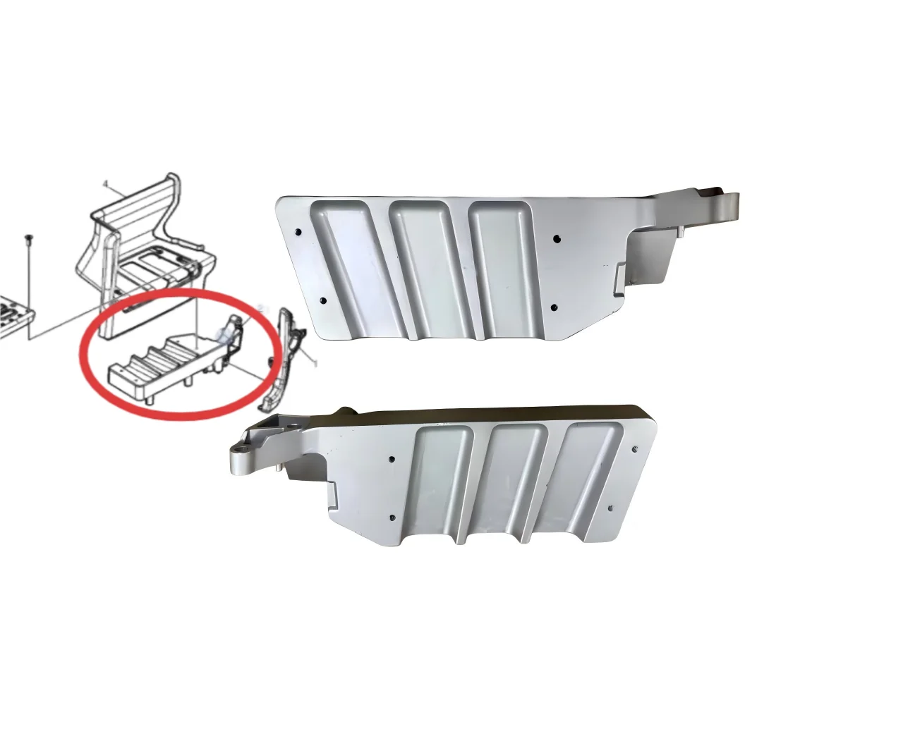 

Подходит для кронштейнов педалей грузовика Volvo FM OE 82412169 84220615 82412711 84220617