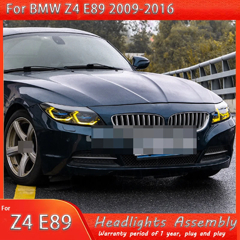 

Car Styling Head Lamp for BMW Z4 E89 2009-2016 LED Headlight E89 LED DRL Projector Lens Dynamic Auto Accessories