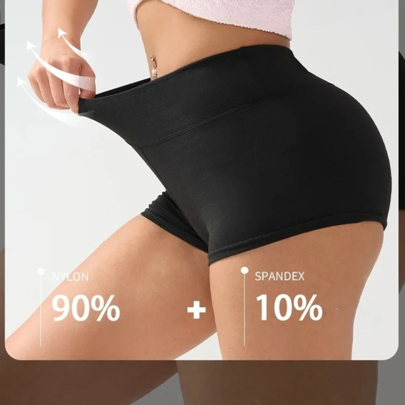 

Women Sports Short Yoga Legging Shorts Squat Proof High Waist Fitness Tight Shorts Quick Drying Cycling Workout Gym Short2025