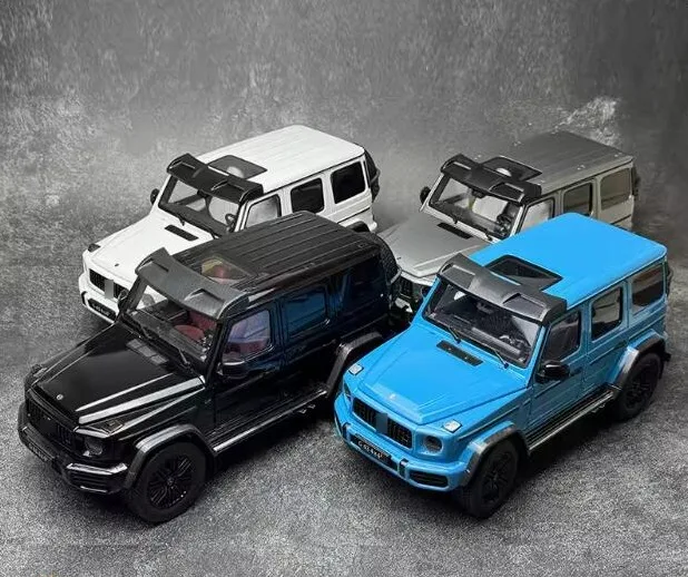 Iscale 1/18 Per Ben-z Classe G G63 4X42 SUV Diecast Model Car Nero/Blu/Bianco/Grigio Giocattoli Regali Hobby Display Collezione Ornamento