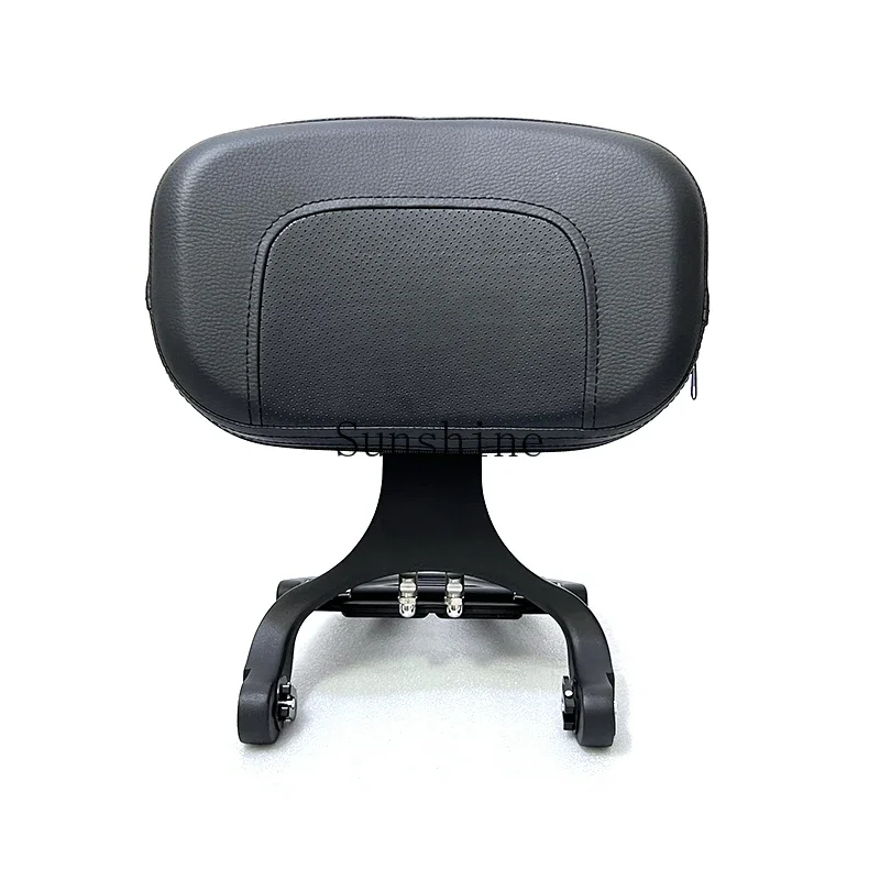 Applicable to the construction of Xiangshuai 650N700900 motorcycle modification multi-functional folding rear backrest