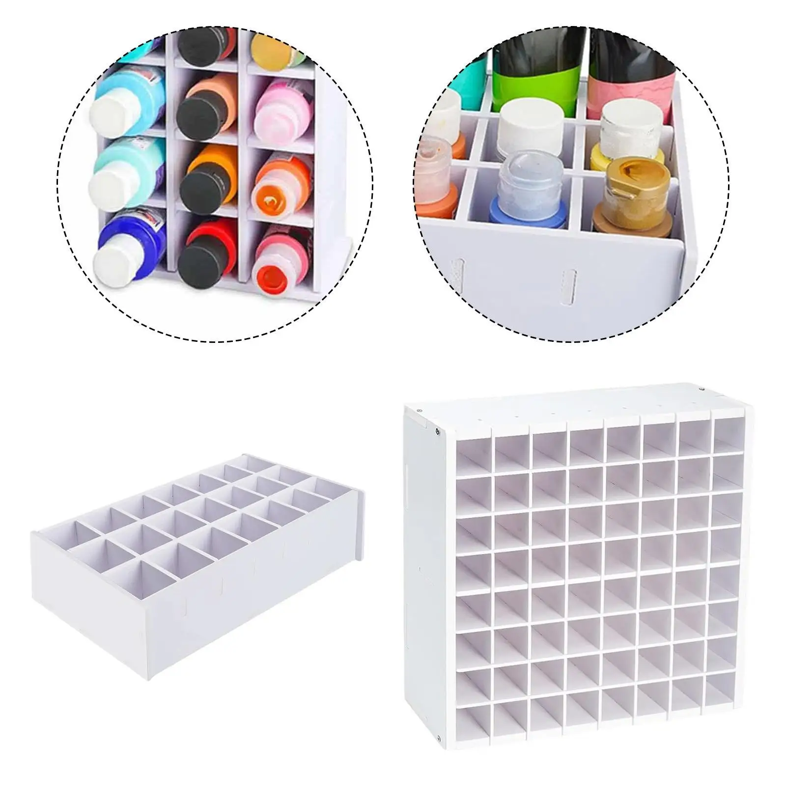 

Watercolor Paint Storage Rack Pigments Shelf for Oil Paints Brushes Pigments