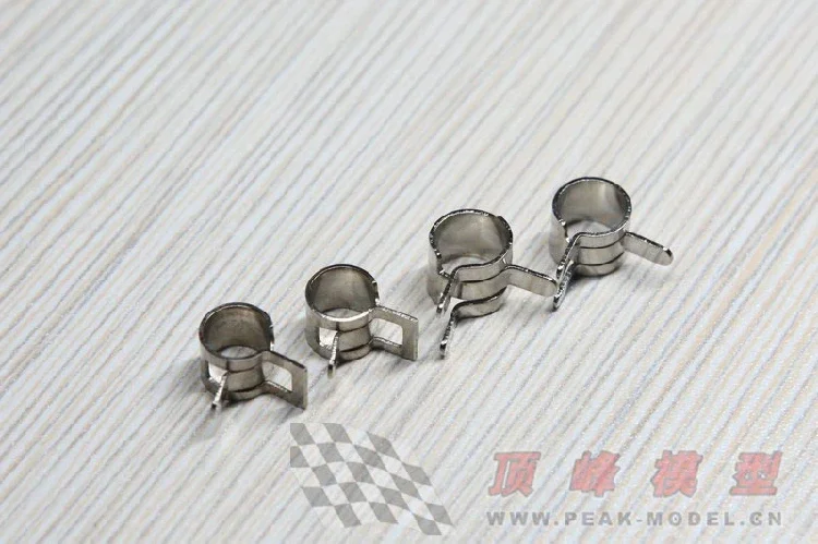 

5pcs/lot 4mm 5mm 6mm Fuel Line CLIP steel Line Retaining Clips fuel pipe clamp suits Gas methanol