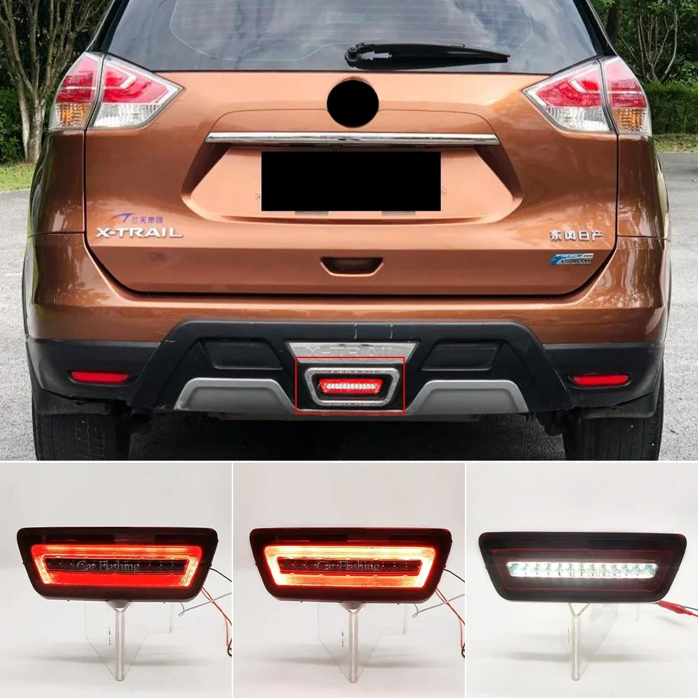 New！ For Infiniti EX35 EX37 J50 3-in-1 Led Rear Fog Backup Reverse Brake Light Kits For Nissan X-Trail T32 Rouge Juke Tiida