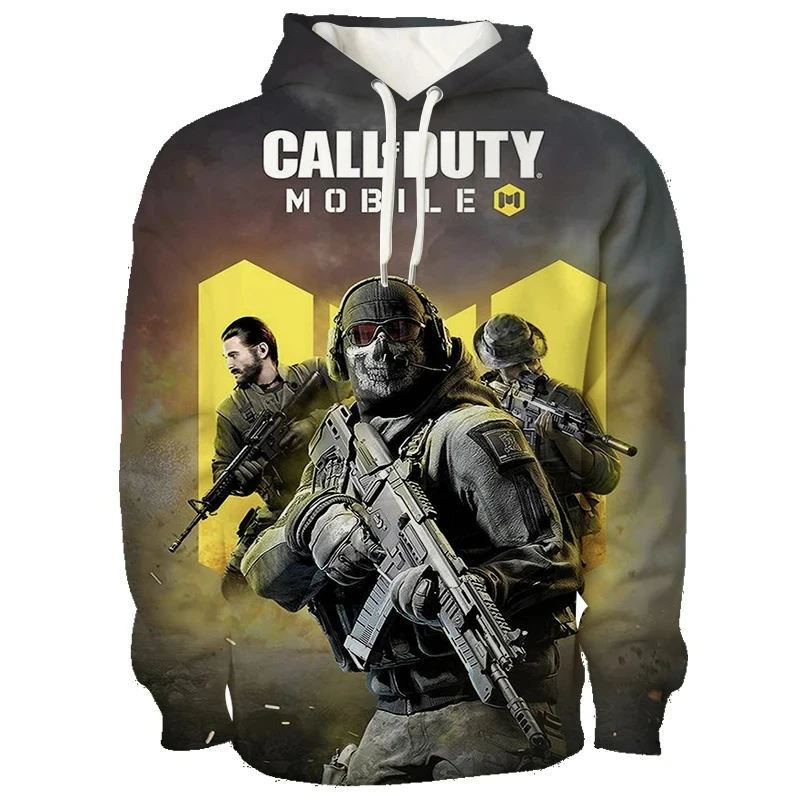 Pop Game Call of Duty Warzone 3D Printed Hoodie Men\'s and Women\'s Hooded Pullover Trendy Streetwear youth Sweatshirt Clothing