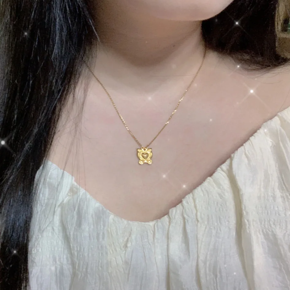 Fairy Love Music Box Clavicular Chain A Birthday Gift My Daughter Trendy Necklace Balala Becoming A Mother's Little Baby Spell