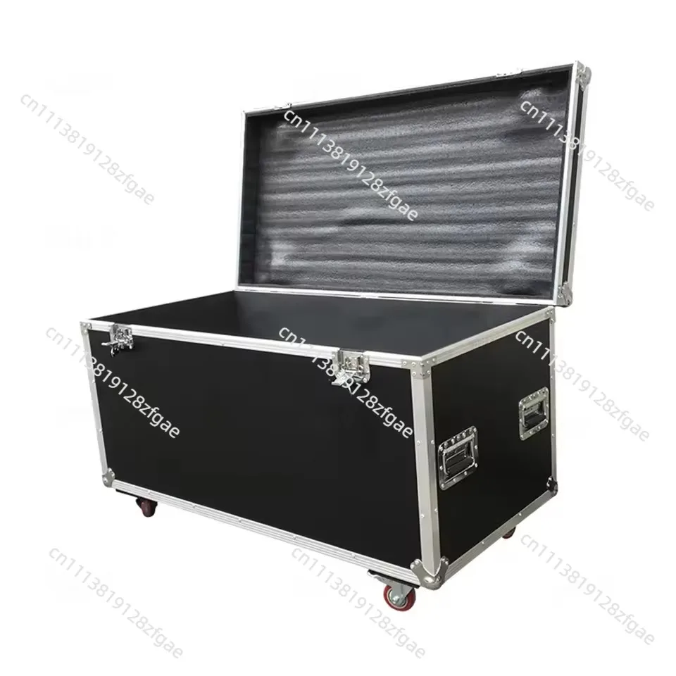 for Cable Wire Storage Trunk Shockproof Tool Box Flightcase Flycase Stage Lighting Equipment Flight Case with Wheels