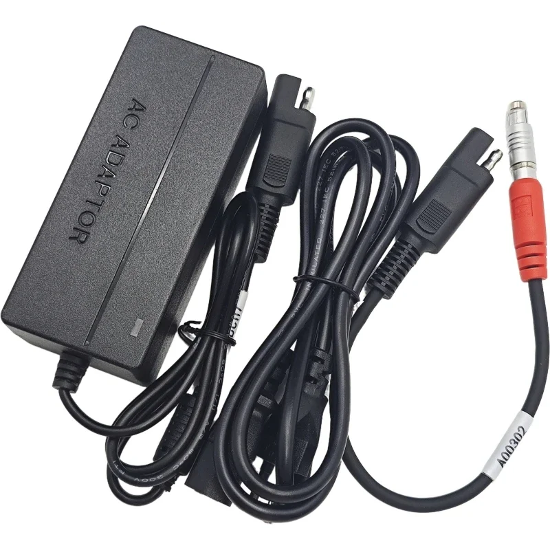 

A00302 Power Cable 5 Pin + Hiper Power AC/DC Adapter Fast Charger DC 12V for Top GB500 1000 GR3 GR5 GPS HiPer Lite Surveying RTK