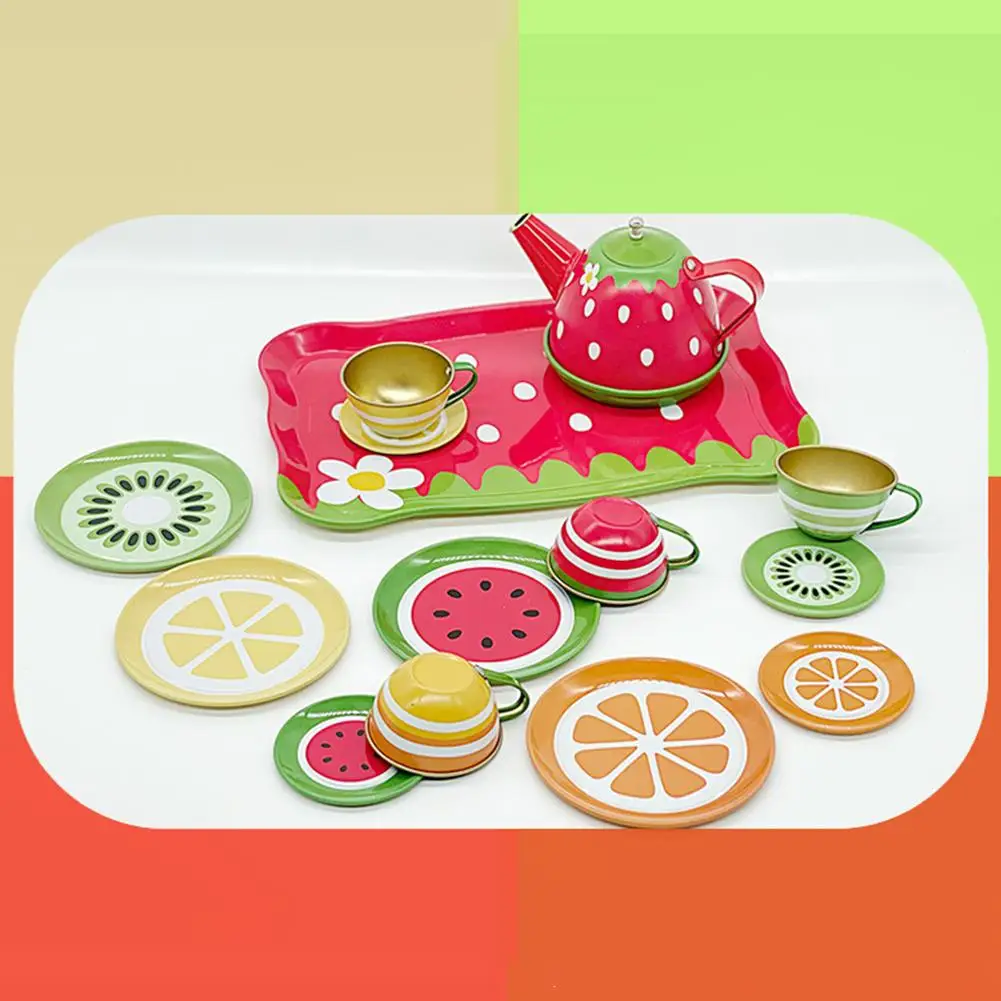 Simulação conjunto de chá bule cozinha chá da tarde fingir jogar brinquedo chá da tarde jogar jogo educação precoce brinquedos para crianças