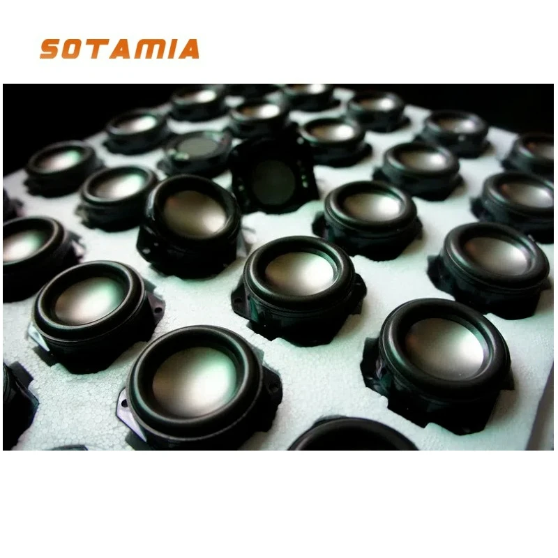 SOTAMIA 2 uds altavoz de rango completo de 2 pulgadas 6 Ohm 15W Mini unidad de rango completo para el hogar altavoz Bluetooth Universal modificado Vocal para fiebre