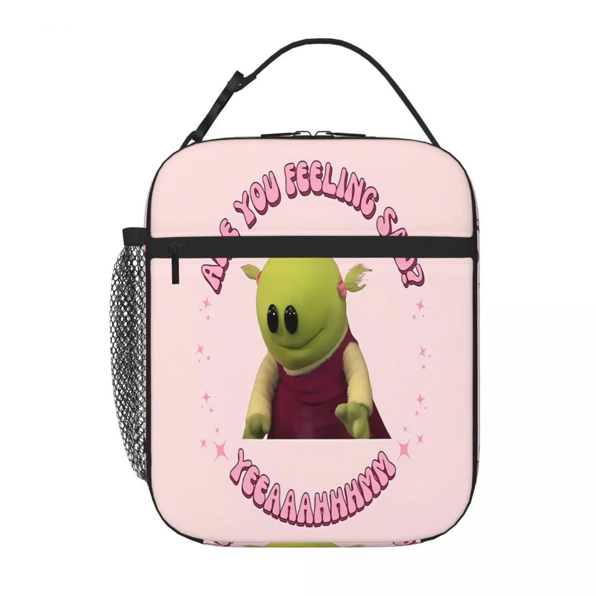 Bestselling Are You Feeling Sad Nanalan Mona Breathable Design Insulated Tote Family Picnic Lunch Handbag