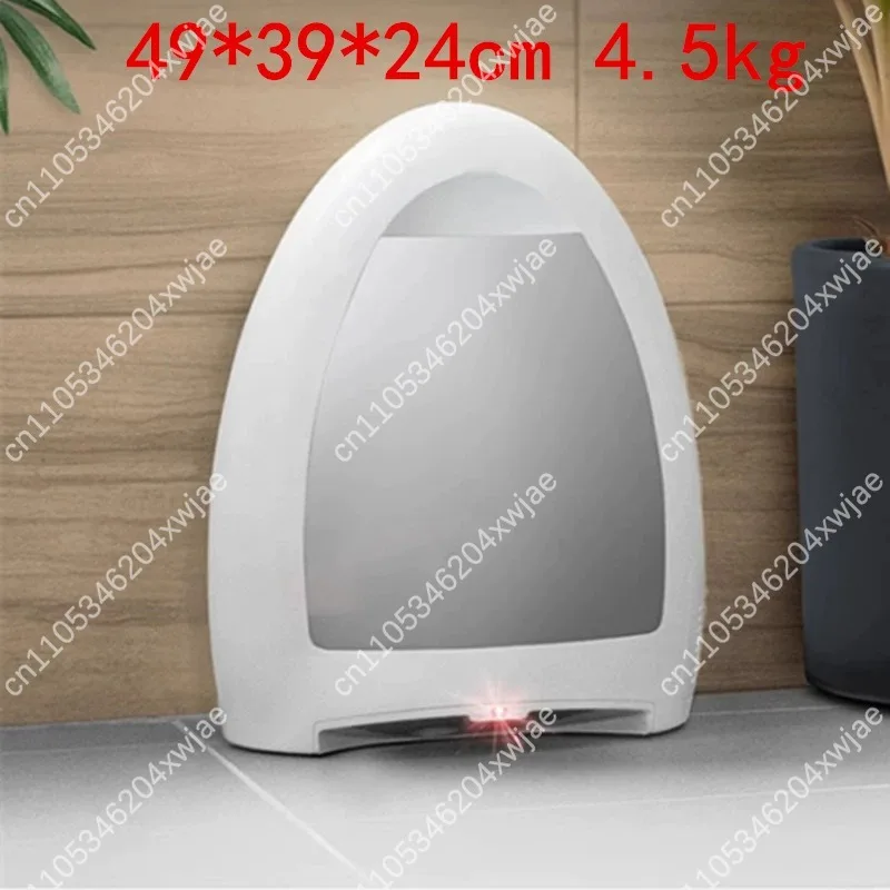 Touchless Hair Vacuum Infrared Sensor Automatic Dust Collector Trash Can Strong Suction for Barber Salon Home Use