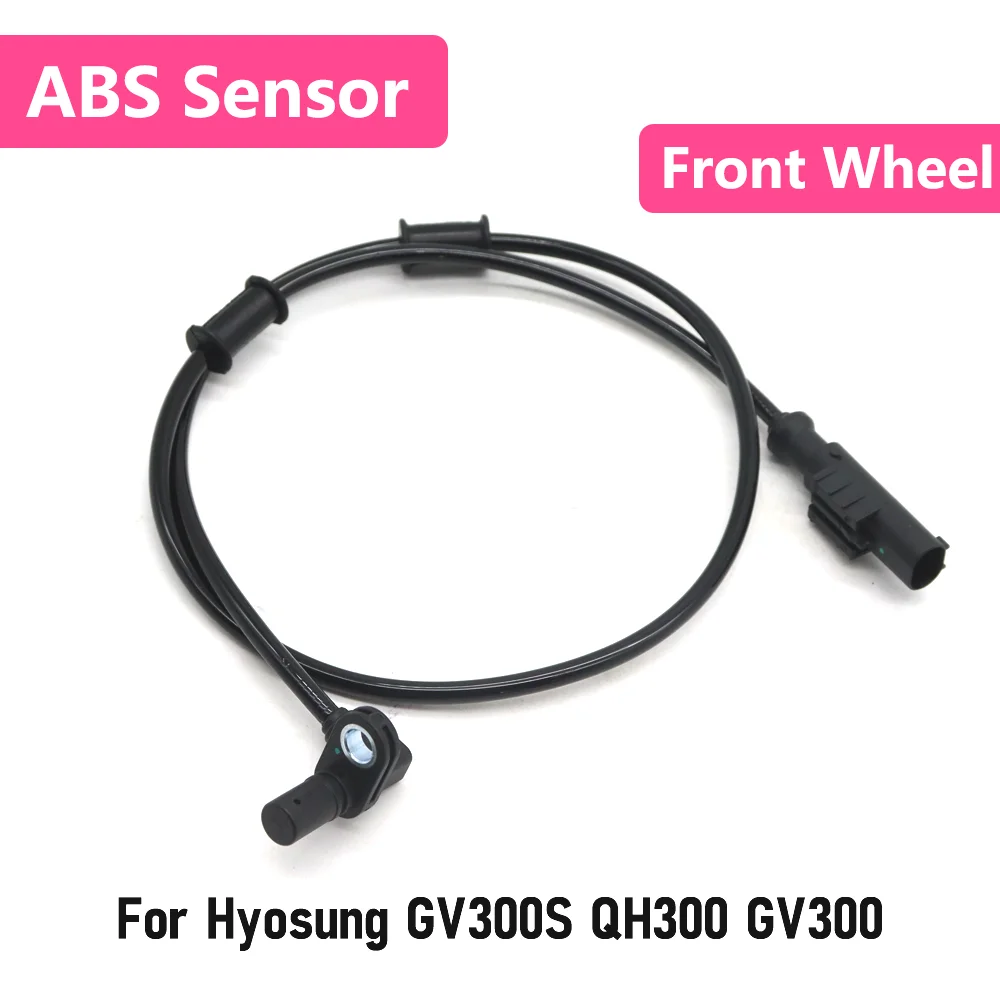 For Hyosung GV300S QH300 GV300 GV 300 300S Motorcycle Front Wheel Signal ABS Wheel Speed Sensor Wire Silicone