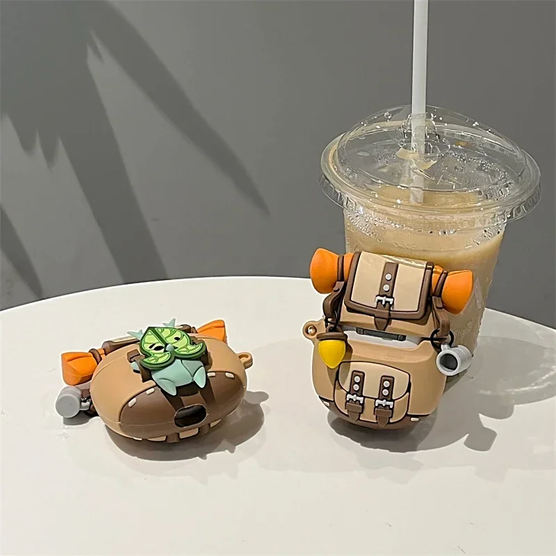 Cartoon 3D Yahaha Earphone Cases For Huawei FreeClip Freebuds 4 4i 5 5i Pro Pro2 Pro3 SE2 Silicone Wireless Headset Bags  Cover