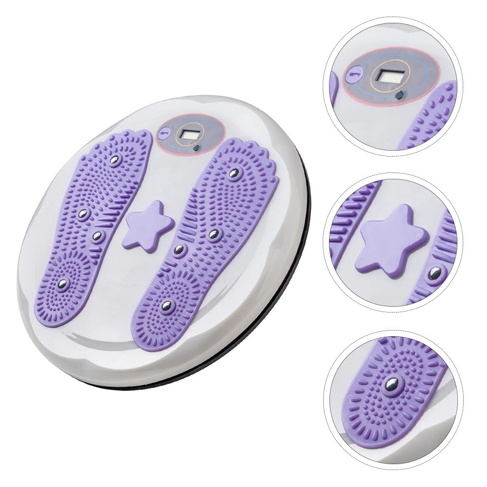 الخصر التواء القرص البنفسجي عدم الانزلاق أجهزة لياقة بدنية للمنزل تجريب العد نمط التخسيس الدورية مجلس أداة التدريب الأساسية #2