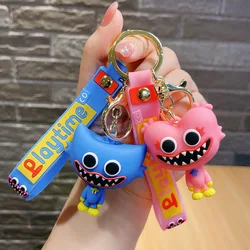 Sausage Monster Doll Bobby Game Time Cartoon Personality Cute Couple Keychain Bag Pendant