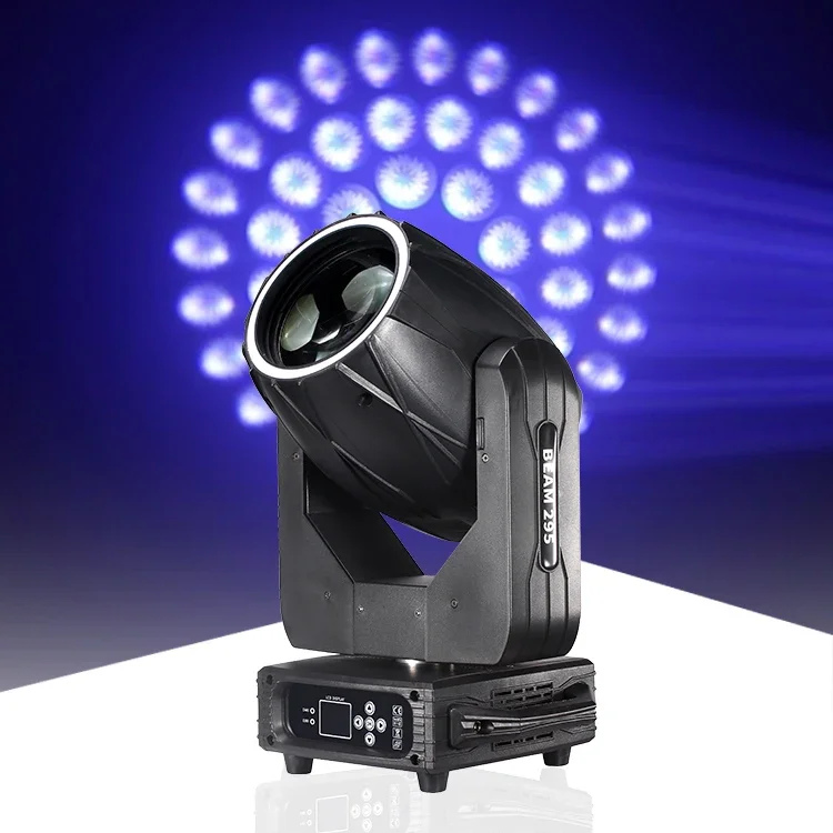 HAT-Projecteur de Lumière à Tête Mobile 295W 14r, Éclairage de Scène de Mariage Dmx Rgbw Sharpy