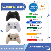 GuliKit KK3 /kk3 pro/kk3 MAX Wireless Controller TMR Joysticks Triggers KingKong Gamepad For Nintendo Switch Windows Android iOS