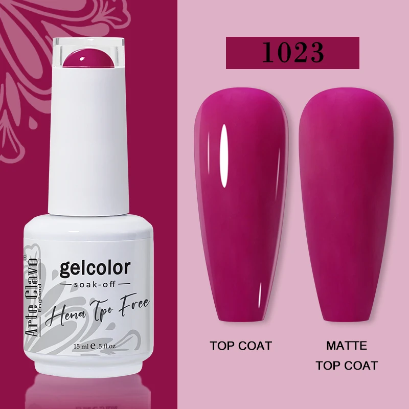Arte Clavo Red Series Nagellak Feestkleuren Gelvernis Alles voor nagels Losweken UV LED Semi-permanente Nail Art Remover Gel
