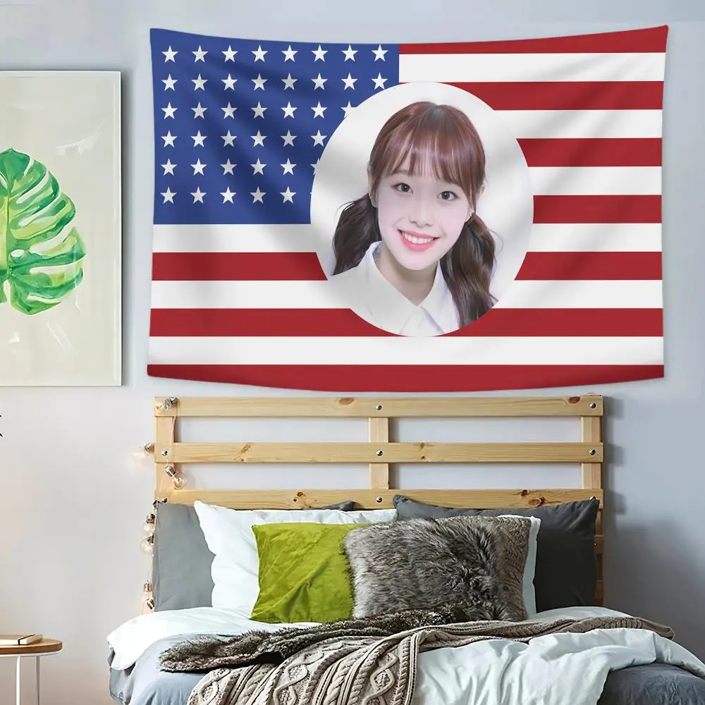L-Loona Chuu Pop Singer Tapestry Bedroom Living Room Bar Party House Home Dorm Interior Wall Decor Background Banner