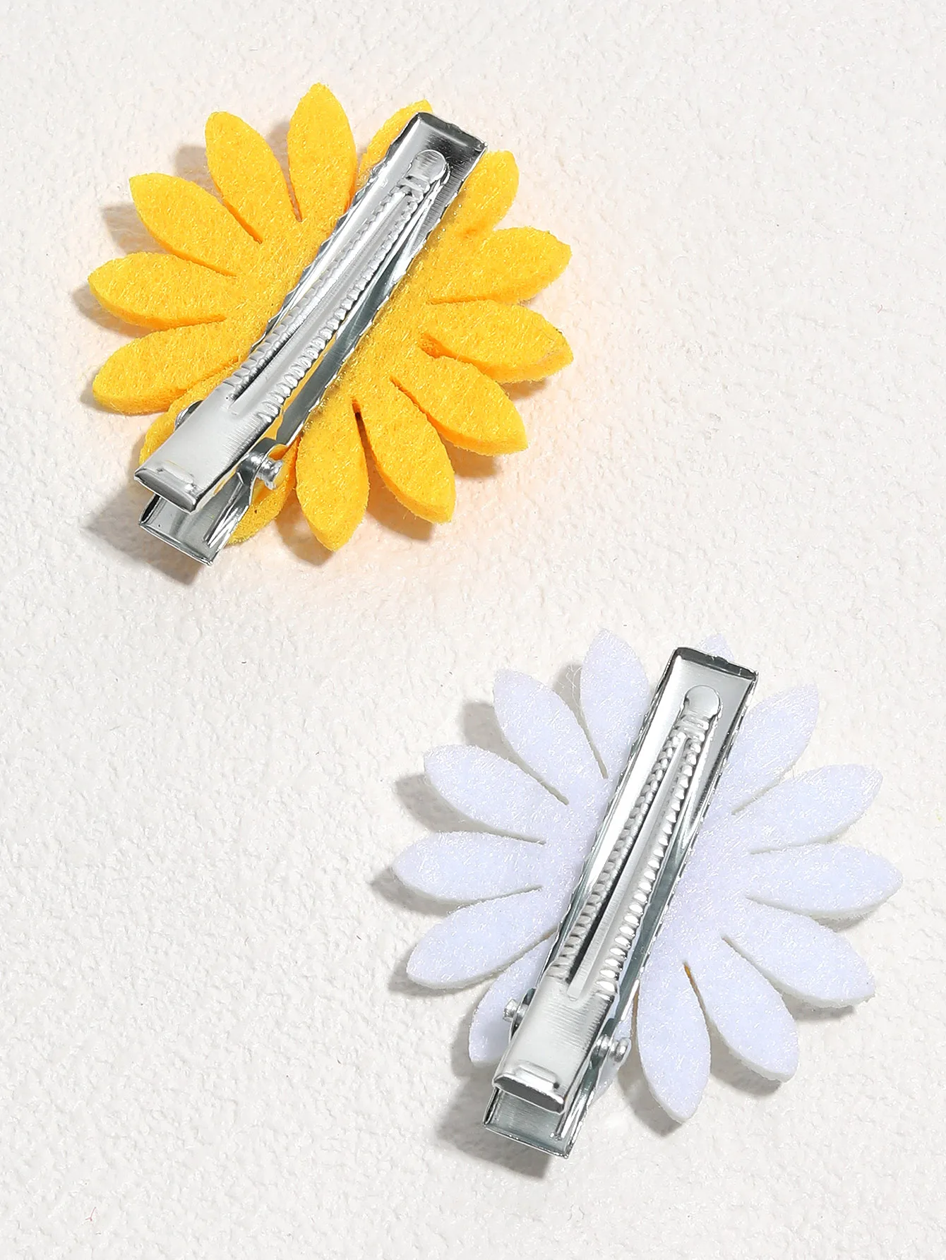 Small Sunflower Daisy Hair Clips for Girls Flower Hairpin Side Bangs  Barrettes Children Handmade Hairgrip Kids Hair Accessories
