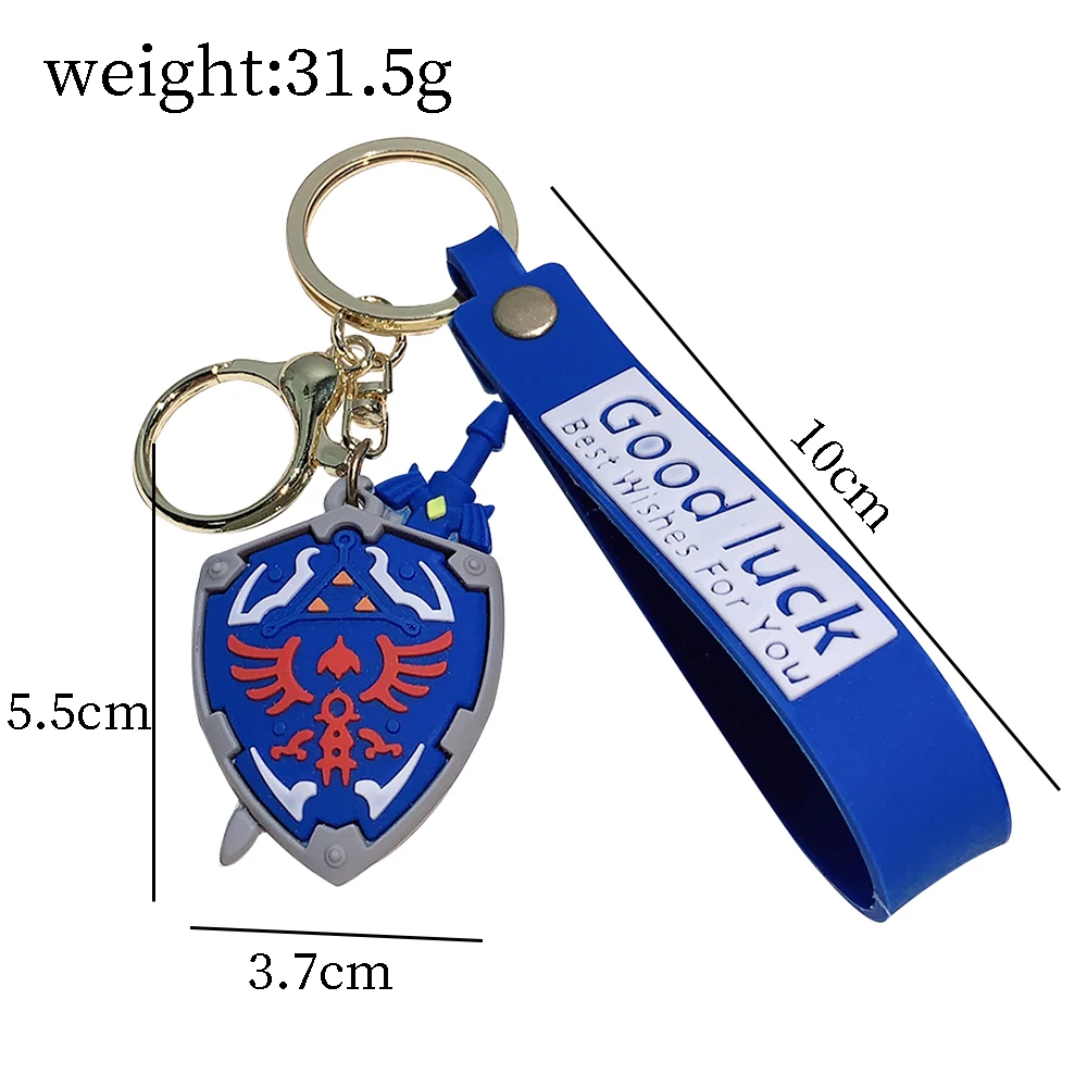 Legend of Zelda Tears of the Kingdom Figure Key Ring Cute Doll Fashion Bag Ornament Key Chain Car Pendant Gift