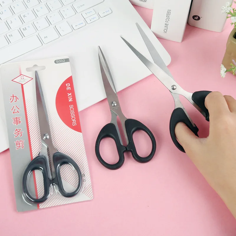 オフィスはさみ ステンレス鋼 小、中、大 ブラック 多目的家庭用はさみ 学生 手作り紙切り