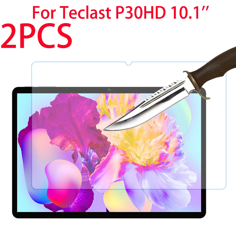 2 Pacsk Tablet Tempered Glass Screen Protector For Teclast P30HD 10.1 inch Screen Protector Protective Film For Teclast P30 HD