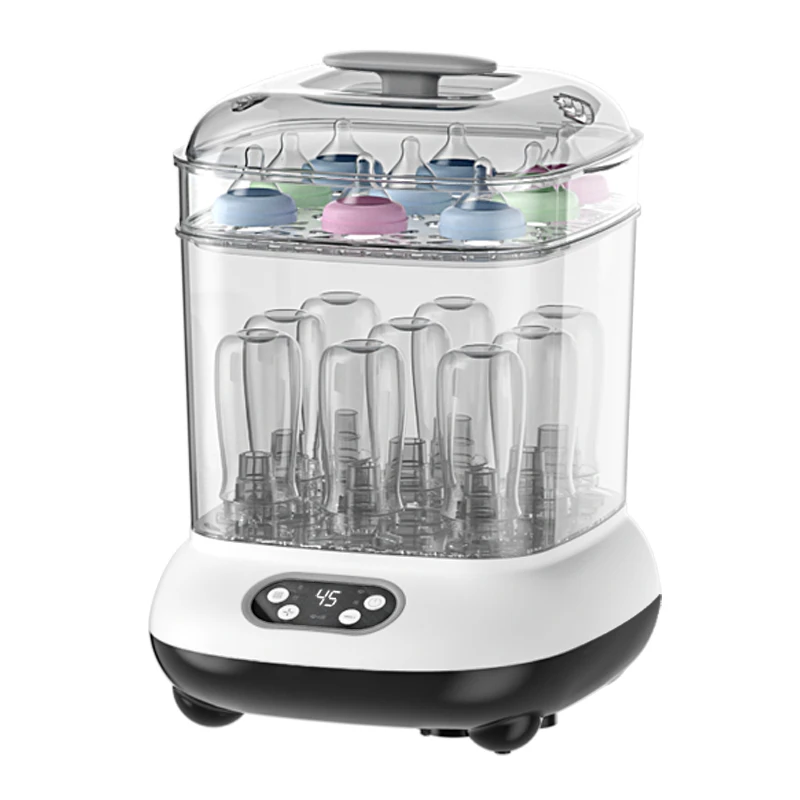 

YTYIN CE Certified Electric Baby Bottle Sterilizer And Dryer With Multi-Function Touch Button Big Capacity For Multi-Child Famil