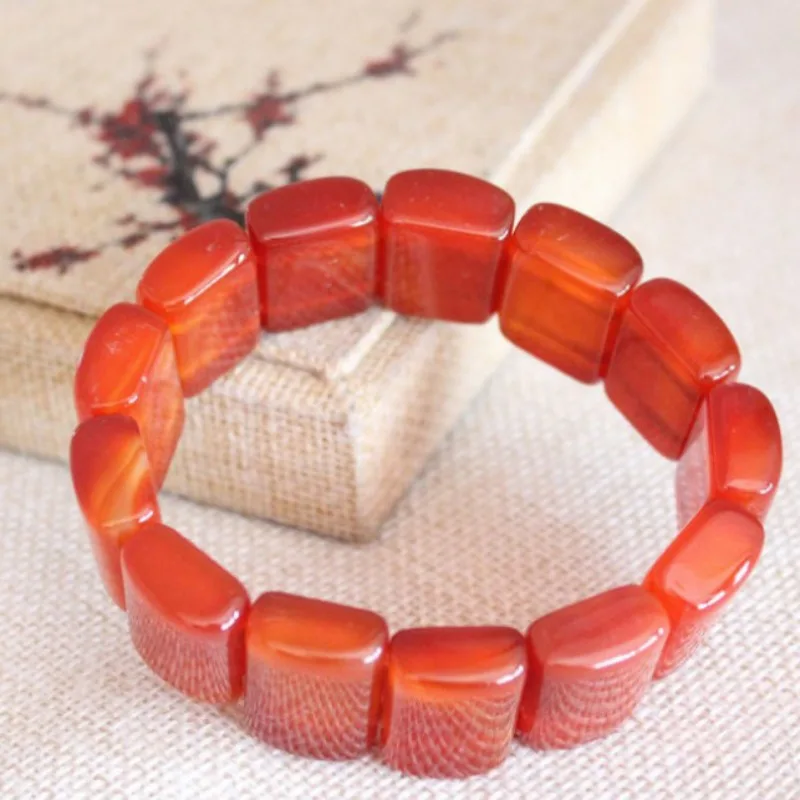 

New Agate Hand Row Men and Women Couple Bracelet Bracelet