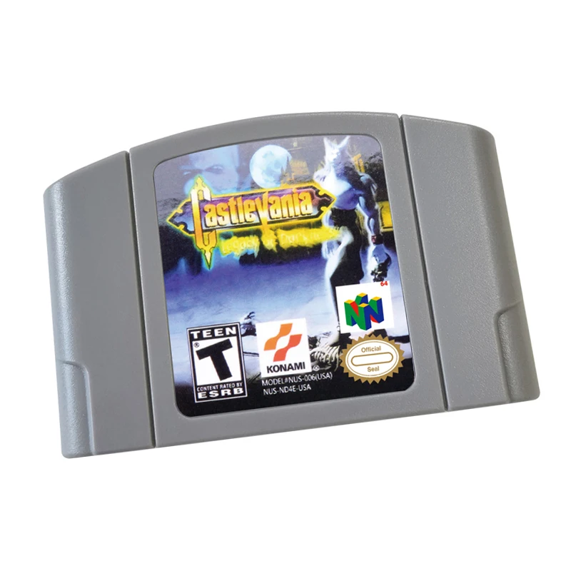 

Castlevania Legacy of Darkness For N64 Game Card US And EU Version Console, 64 bit EU And USA Version Video Game Cartridge