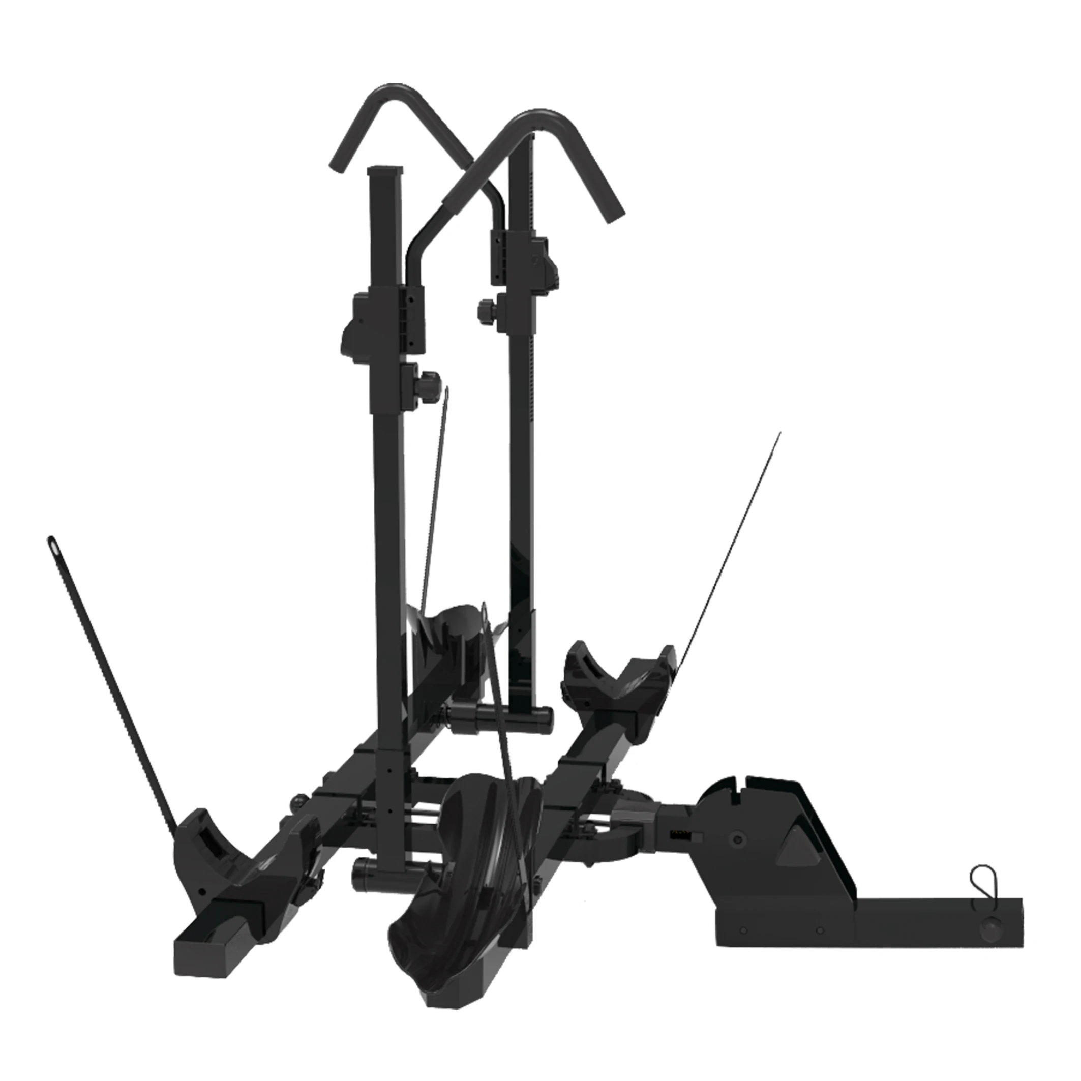 New Model 2-Bike Electric Bike EBike Carrier for Standard, Fat Tire Bicycles, 132 Lbs Capacity