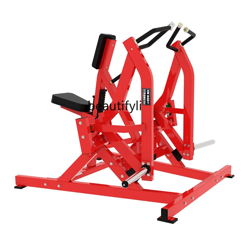 Sitting low pull rowing back trainer rowing back muscle trainer gym